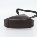 GUCCI Bamboo Hand Bag Leather 2way Black Gold 001 2113 1638 Auth 182388-11
