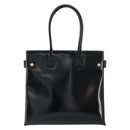 GUCCI Tote Bag Patent leather Black Gold Auth 182391-13