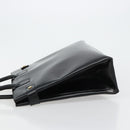 GUCCI Tote Bag Patent leather Black Gold Auth 182391-4