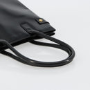 GUCCI Tote Bag Patent leather Black Gold Auth 182391-7