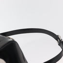 GUCCI Bamboo Shoulder Bag Patent Black Silver 003 2058 0059 5 Auth 182394-10