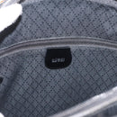 GUCCI Bamboo Shoulder Bag Patent Black Silver 003 2058 0059 5 Auth 182394-18