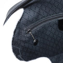 GUCCI Bamboo Shoulder Bag Patent Black Silver 003 2058 0059 5 Auth 182394-23