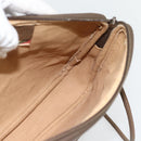 GUCCI GG Supreme Shoulder Bag PVC Beige Gold 97 02 068 Auth 182397-17