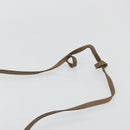 GUCCI GG Plus Supreme Shoulder Bag PVC Beige Gold Auth 182399-8