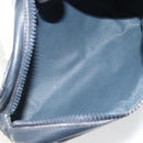GUCCI GG Supreme Sherry Line Clutch Tas PVC Navy Rood Auth 182400-10