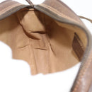 GUCCI GG Supreme Web Sherry Line Bag PVC Beige Gold 156 02 066 Auth 182402-19