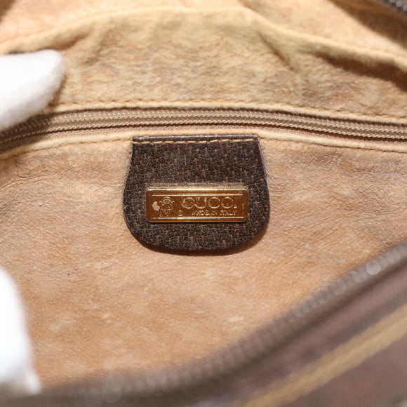GUCCI GG Supreme Shoulder Bag PVC Beige Gold 007 90 0017 Auth 182403