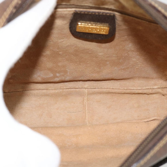 GUCCI GG Supreme Shoulder Bag PVC Beige Gold 007 90 0017 Auth 182403
