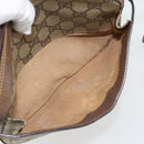 GUCCI GG Supreme Shoulder Bag PVC Beige Gold 007 90 0017 Auth 182403-21