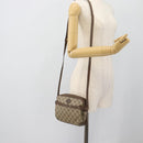 GUCCI GG Supreme Shoulder Bag PVC Beige Gold 007 90 0017 Auth 182403-23