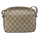GUCCI GG Supreme Shoulder Bag PVC Beige Gold 007 90 0017 Auth 182403-3