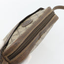 GUCCI GG Supreme Shoulder Bag PVC Beige Gold 007 90 0017 Auth 182403-6