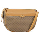 GUCCI Micro GG Supreme Shoulder Bag PVC Beige Gold 001 115 4001 Auth 182404-1