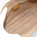 GUCCI Micro GG Supreme Shoulder Bag PVC Beige Gold 001 115 4001 Auth 182404-16