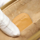 GUCCI Micro GG Supreme Shoulder Bag PVC Beige Gold 001 115 4001 Auth 182404-19