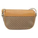 GUCCI Micro GG Supreme Shoulder Bag PVC Beige Gold 001 115 4001 Auth 182404-3