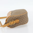 GUCCI Micro GG Supreme Shoulder Bag PVC Beige Gold 001 115 4001 Auth 182404-4