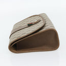 GUCCI GG Supreme Web Sherry Line Clutch Bag PVC Beige Red 89 01 030 Auth 182405-4