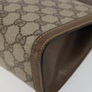 GUCCI GG Supreme Web Sherry Line Tas PVC Beige Rood 64 014 2125 28 Auth 182406-15