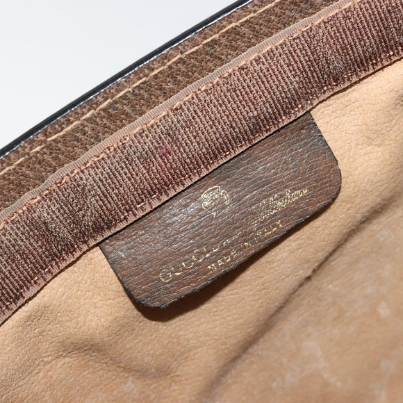 GUCCI GG Supreme Web Sherry Line Tas PVC Beige Rood 64 014 2125 28 Auth 182406
