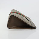 GUCCI GG Supreme Web Sherry Line Tas PVC Beige Rood 64 014 2125 28 Auth 182406-3
