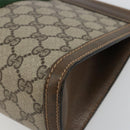 GUCCI GG Supreme Web Sherry Line Tas PVC Beige Rood 64 014 2125 28 Auth 182406-7