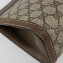GUCCI GG Supreme Web Sherry Line Tas PVC Beige Rood 64 014 2125 28 Auth 182406-14