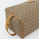 GUCCI Micro GG Supreme Clutch Bag PVC Beige Gold Auth 182408-14
