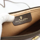 GUCCI GG Supreme Schoudertas PVC Beige Goud 97 02 068 Auth 182410-17