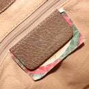 GUCCI GG Supreme Web Sherry Line Tasche PVC Beige Gold 904 02 081 Auth 182411-18