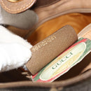 GUCCI GG Supreme Web Sherry Line Tasche PVC Beige Gold 904 02 081 Auth 182411-12
