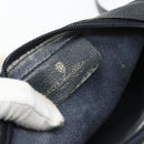 GUCCI GG Supreme Sherry Line Schoudertas PVC Marine Goud Auth 182412-18
