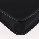 BURBERRY Business Bag Nylon 2way Black Silver Auth 182417-12