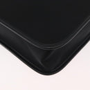 BURBERRY Business Bag Nylon 2way Black Silver Auth 182417-14