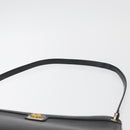 Christian Dior Shoulder Bag Leather Black Gold Auth 182420-14