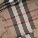 BURBERRY Tote Bag Canvas Beige Gold Auth 182423-10
