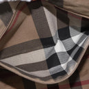 BURBERRY Tote Bag Canvas Beige Gold Auth 182423-22
