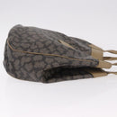 SAINT LAURENT Draagtas PVC Canvas Bruin Auth 182427-5