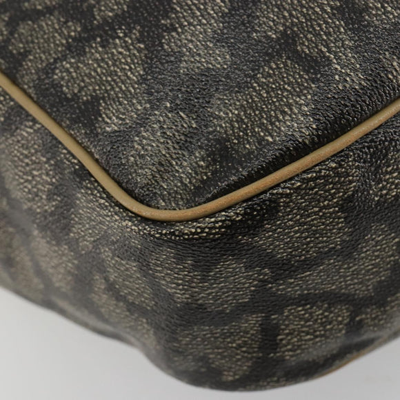 SAINT LAURENT Tote Bag PVC Canvas Brown Auth 182427