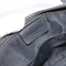 Christian Dior Street Chic Mini Trotter Canvas Bag Brown Silver Auth 182435A-18