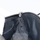 Christian Dior Street Chic Mini Trotter Canvas Bag Brown Silver Auth 182435A-19