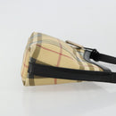 BURBERRY Nova Check Schoudertas PVC Beige Auth 182439-4