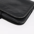 LOEWE Anagram Umhängetasche Leder Schwarz Gold Original 182440-15