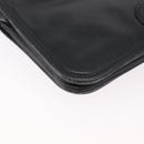 LOEWE Anagram Umhängetasche Leder Schwarz Gold Original 182440-16