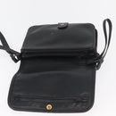 LOEWE Anagram Umhängetasche Leder Schwarz Gold Original 182440-10