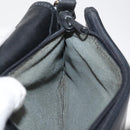 LOEWE Anagram Umhängetasche Leder Schwarz Gold Original 182440-19