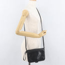 LOEWE Anagram Umhängetasche Leder Schwarz Gold Original 182440-22