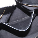 Chloe Alice Hand Bag Leather 2way Black Gold Auth 182441-24