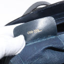 GUCCI GG Supreme Sherry Line Umhängetasche PVC Navy Gold 010 378 Auth 182442-26